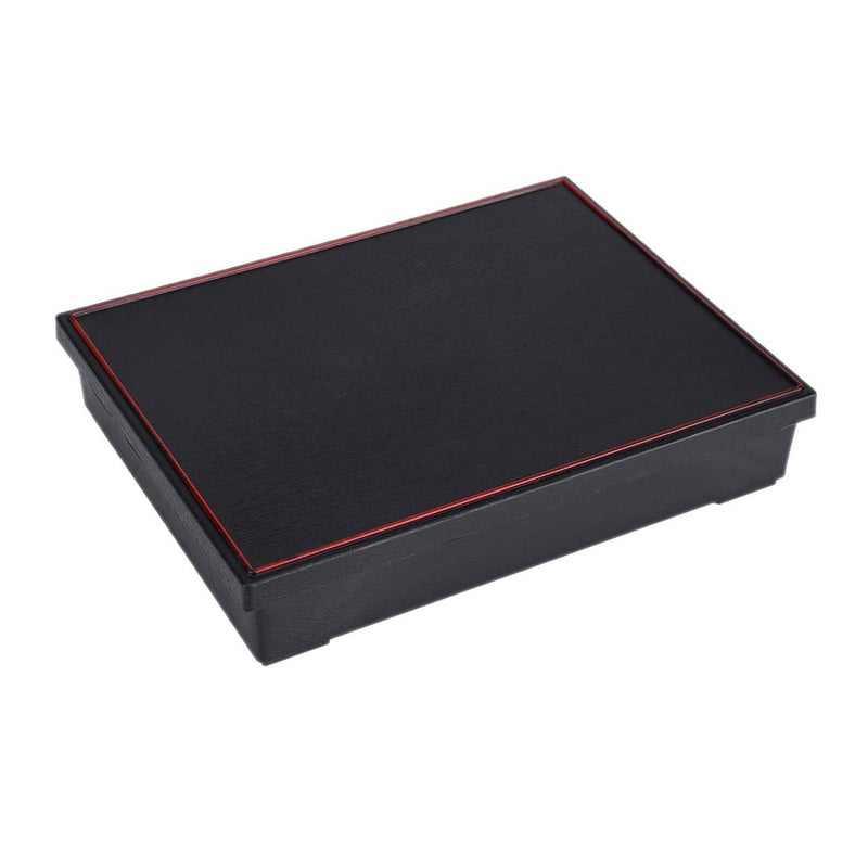 Together-life Japanese Bento Box, 5 Compartment Traditional Sushi Bento Box Lunch Box Plastic Snack Serving Tray with Lid Serving Dish Food Container for Home Restaurant Business Office Picnic - Image 2